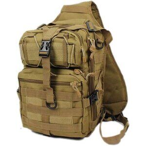 NEW Leather Sling Bag Crossbody Backpack